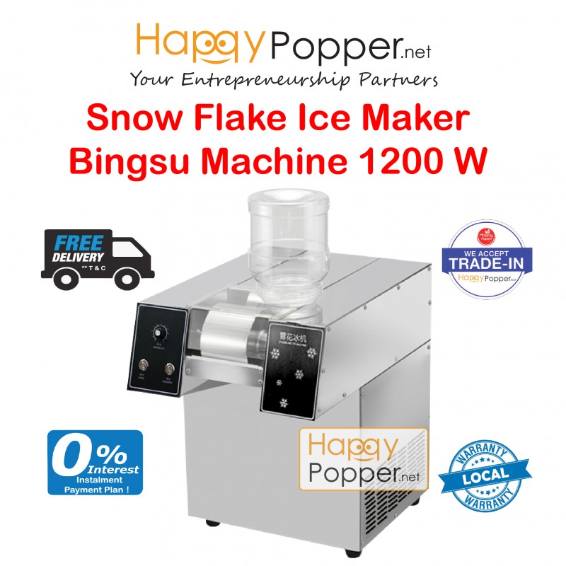 Snow Flake Ice Maker Bingsu Machine 1200W IC-M0018 大功率设计雪花冰机